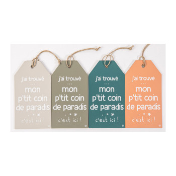 MESSAGE ETIQUETTE "Coin de...