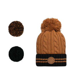 BONNET CREAMY GIN BROWN