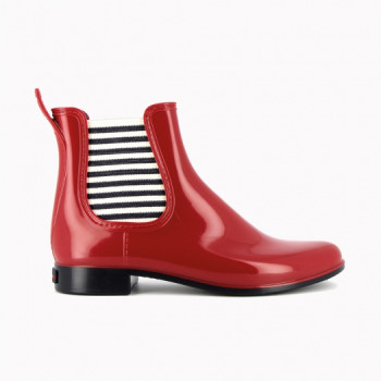 BOTTINES JAPMAR ROUGE- BLEU...