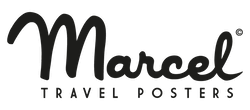 MARCEL TRAVEL POSTER
